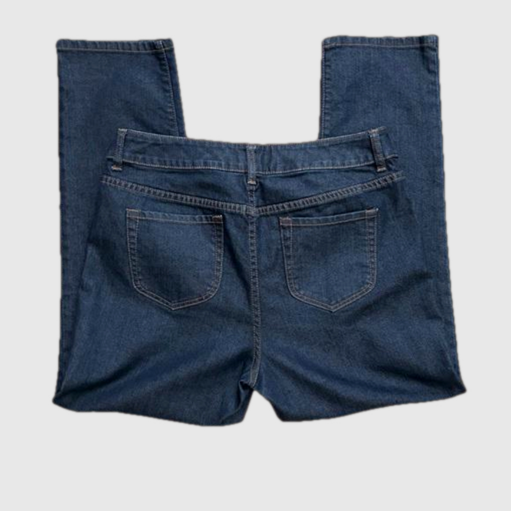 Chico's Ultimate Fit Dark Wash Denim Jeans Size 1.5 M/10 - Picture 6 of 11
